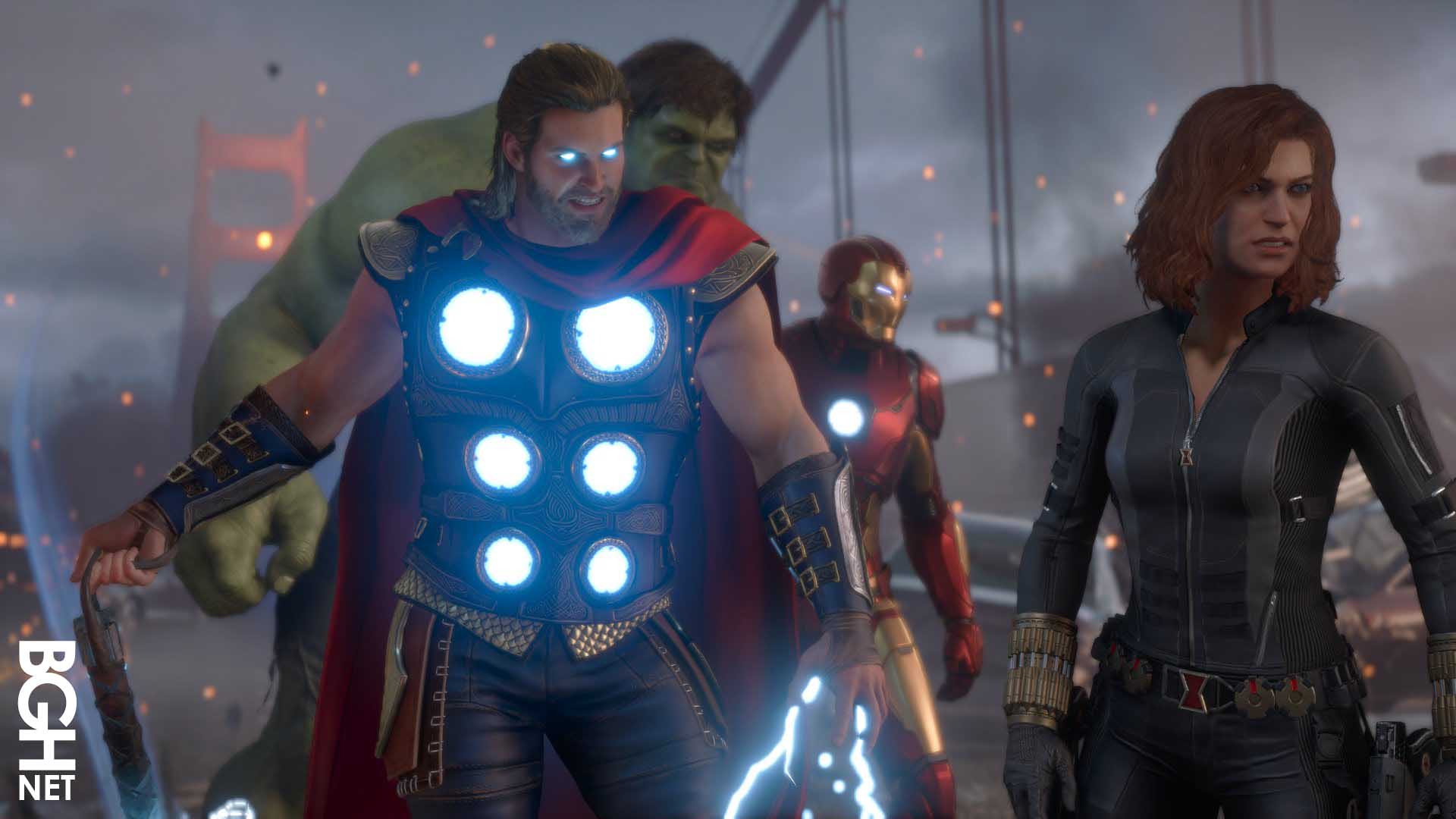 Marvel Avengers Game 2020 Screenshots Thor Black Widow